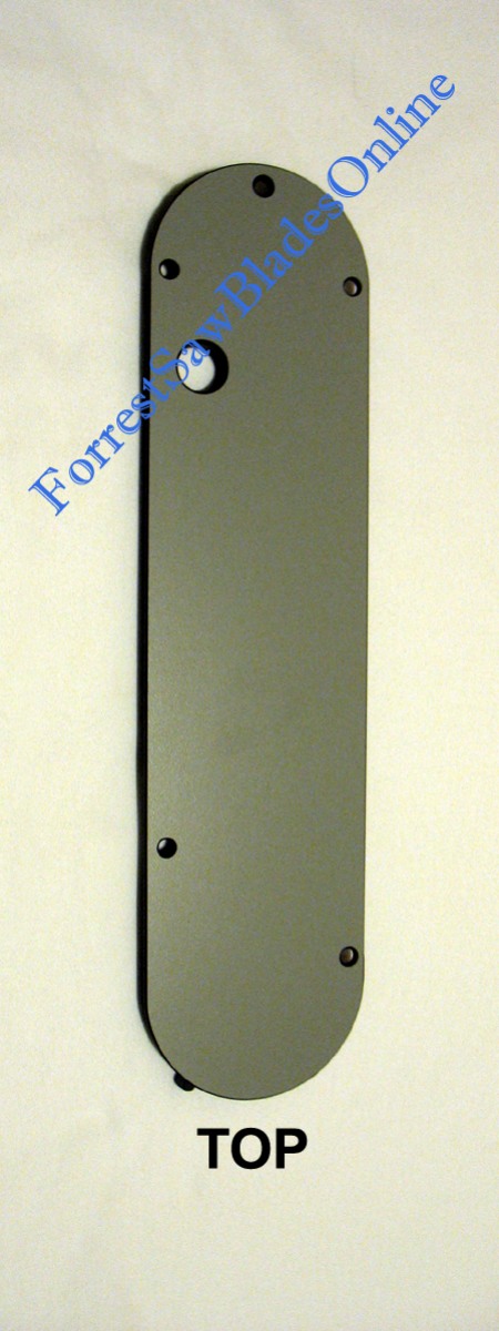 Table Saw Insert 15-1/8"L x 3-3/4"Wx1/8"T | Buy Forrest Saw Blades