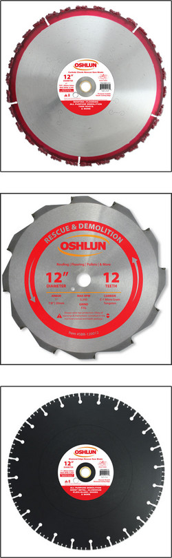 Premium Quality Heavy Duty!!! New 14 Carbide Chunk Demolition Fire Rescue Blade with Pinhole 