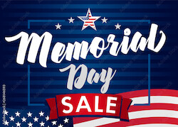 Memorial Day Sale!