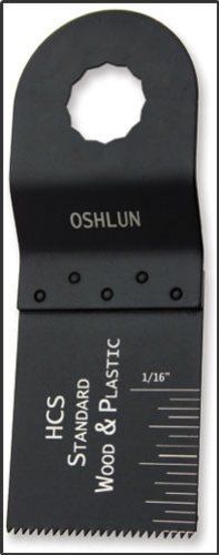 Oshlun MMR-0310 1-1/3-Inch Standard HCS Oscillating Tool Blade for Rockwell SoniCrafter, 10-Pack
