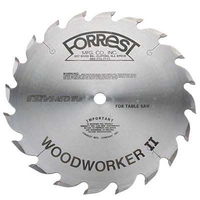 12" 20 Tooth WOODWORKER II Saw Blade For FAST RIP of Thick Hardwood Without Burning - $15.00 OFF Sharpening Offer Included