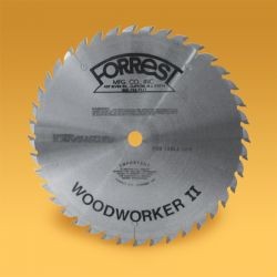 10"x40 Tooth Thick Kerf WOODWORKER II #6 for NEAR FLAT BOTTOM & Easy Feed - $15.00 OFF Sharpening Offer Included