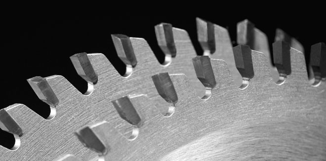 Popular Tools 12" x 100T HATB Melamine Blade, 1" Hole