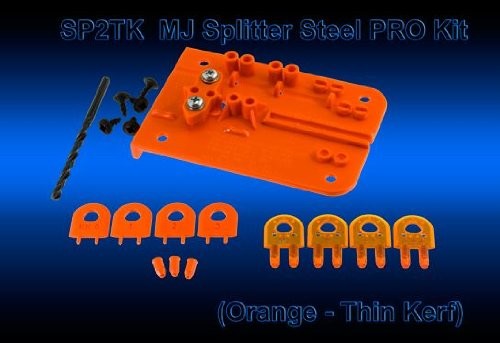 MicroJig MJ SPLITTER SteelPro TK (Thin Kerf) Kit (Orange)