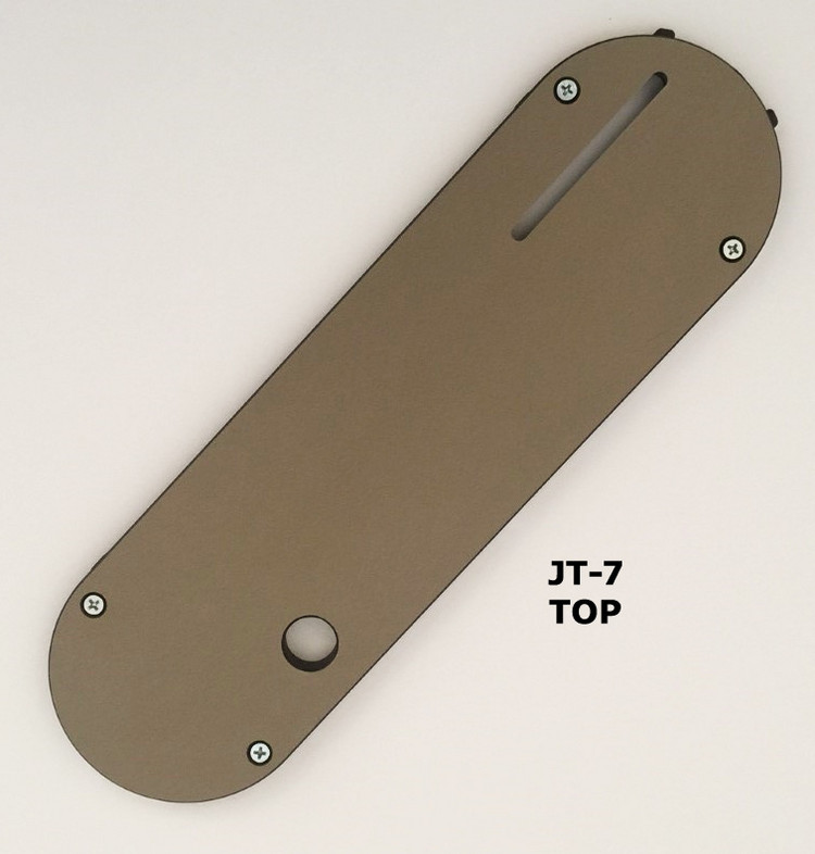 #JT-7 Leecraft Zero-Clearance Table Saw Insert 14"L x 4-1/8"W w/RIVING KNIFE SLOT