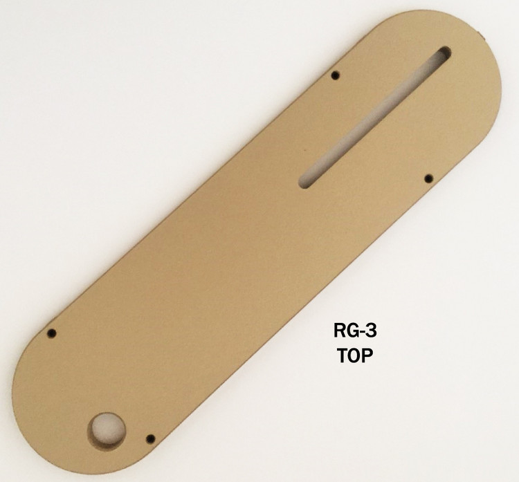 SOLD OUT #RG-3 Leecraft Zero-Clearance Insert WITH RIVING KNIFE SLOT 14"L x 3-3/4"W SOLD OUT