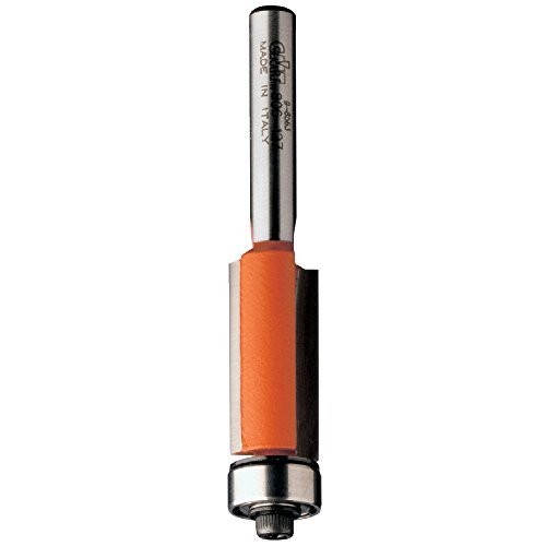 CMT 1/2" Diameter x 1/2" Cutting Length 2-Flute Flush Trim Router Bit (1/4" Shank)