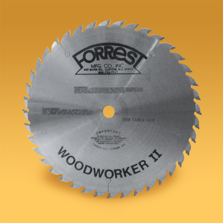 210mm x 40T WOODWORKER II Saw Blade for Festool Saw - $15.00 OFF Sharpening Offer Included