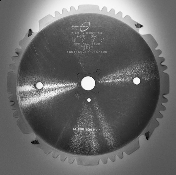 Popular Tools 10 x 6T Polycrystalline Diamond Series Saw Blade