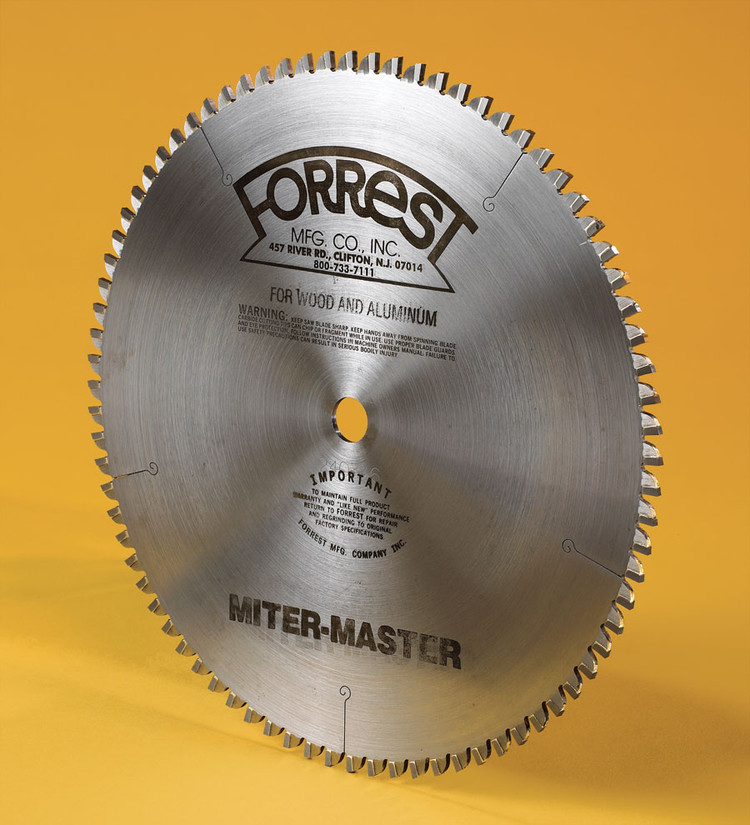 MITER MASTER Saw Blade - #6 Grind 1" Hole - SOLD OUT