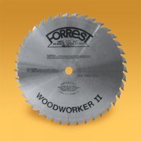 10"x40T Woodworker II 3/32" THIN Kerf - $15.00 OFF Sharpening Offer Included