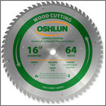 16x64T Oshlun General Purpose Blade - 1" Hole OUT OF STOCK