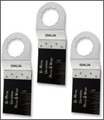 Oshlun MMS-0103 1-1/3-Inch Universal Bi-Metal Oscillating Tool Blade for Fein SuperCut, 3-Pack - Designed for Metal & Wood
