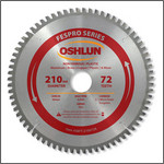 Oshlun 210mmx72T FesPro Non Ferrous TCG Saw Blade with 30mm Hole for Festool TS 75 EQ