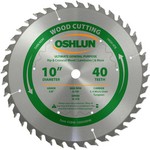 OSHLUN 10"x 40T ULTIMATE General Purpose High ATB, 5/8" Hole, .094" Thin Kerf