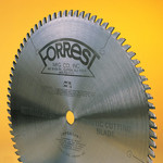Forrest 10"x100T No-Melt Blade, Modified TCG, 5/8" Hole for thin, extruded plastic