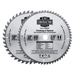 CMT ITK Contractor Combo Pack Includes 2 - 10" Blades for General Purpose & Finishing