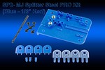 MicroJig MJ SPLITTER SteelPro Thick Kerf 1/8-Inch Kit (Blue)