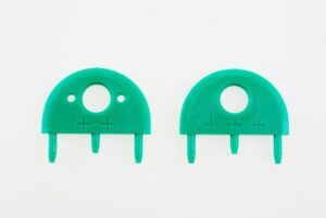 Micro Jig MJ SPLITTER 1/8-Inch Insert (2 pcs) (Green)