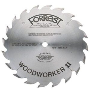 12" 20 Tooth WOODWORKER II Saw Blade For FAST RIP of Thick Hardwood Without Burning