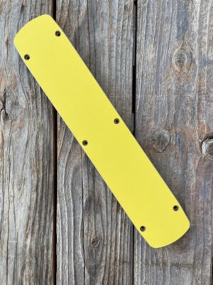 #DW-4Y 17-3/8" L x 3-1/4"W x 3/8"T Leecraft Zero Clearance Miter Saw Insert, fits DeWalt models: DWS780, DWS779, DWS782, DHS790, DHS780 - YELLOW COLOR